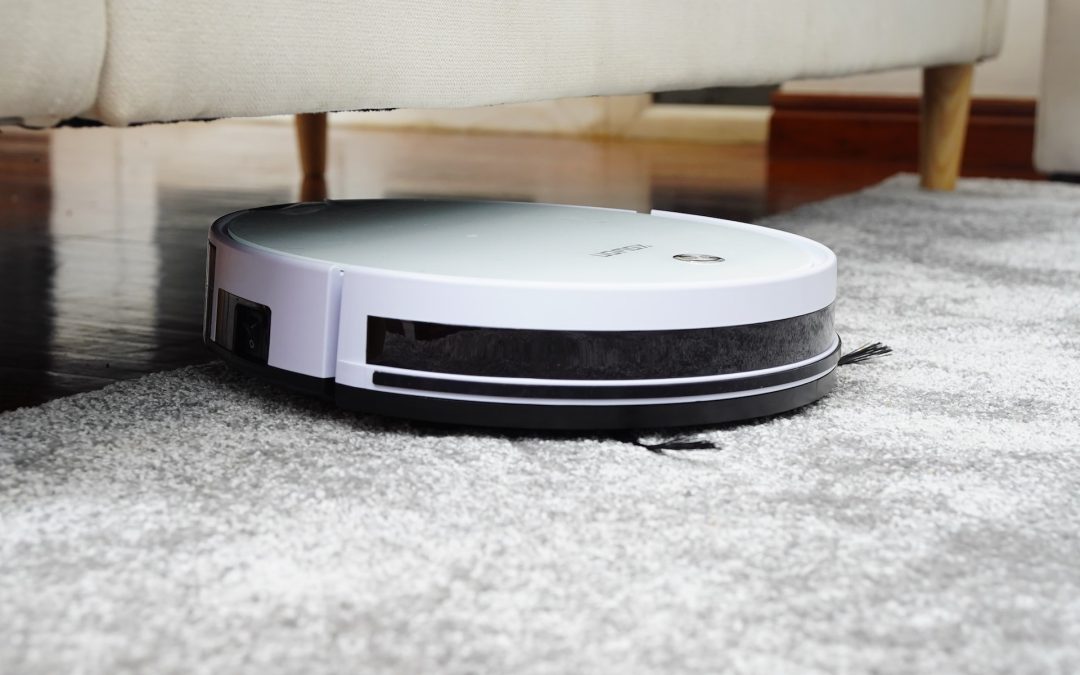 robot vacuum cleaning carpet